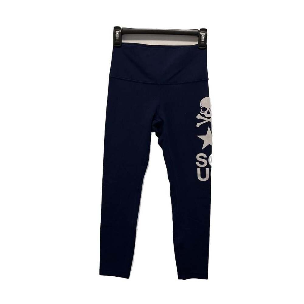 Lululemon x SoulCycle Wunder Under High-Rise Crop Leggings with Reflective Skull